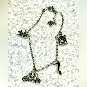 Silver charm bracelet for girl or young lady NWOT